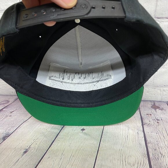 YUPOONG The Classics Snapback Hat Cap Black River City Embroidered Adjustable - Picture 7 of 8